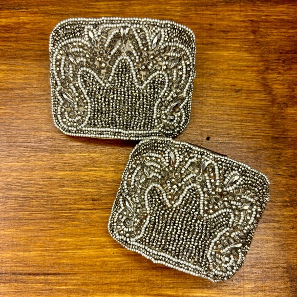 Beautiful Vintage Beaded Shoe Clips - Picture 10 of 10